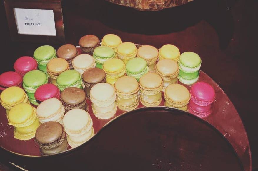 Paan Filos and Macarons