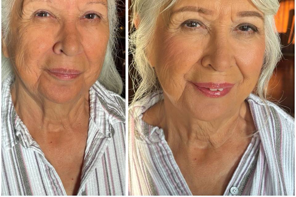 Glowing grandmother