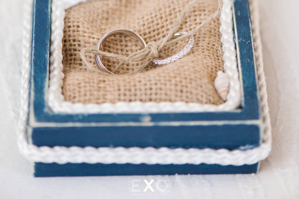 With this ring