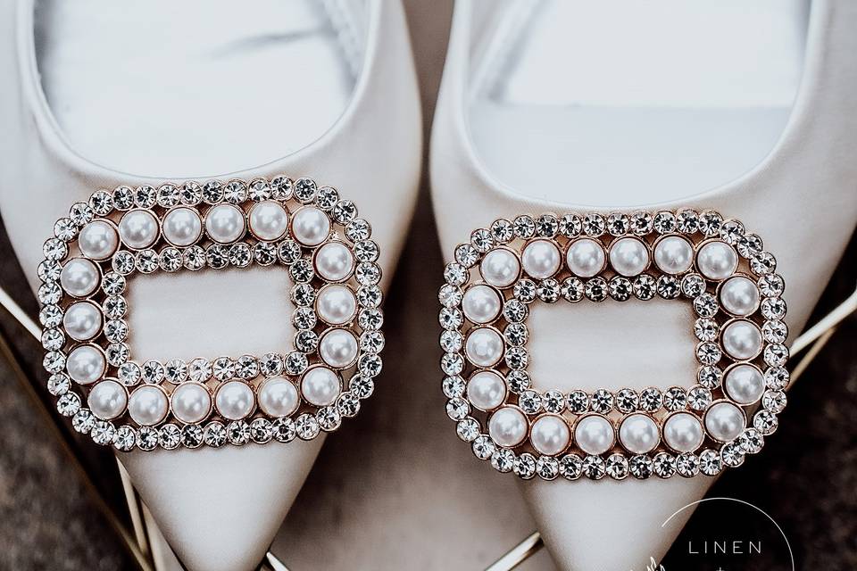 Bridal details, the shoes!