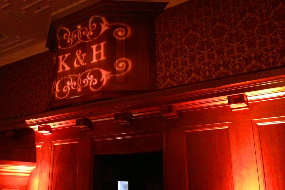 Monogram gobo