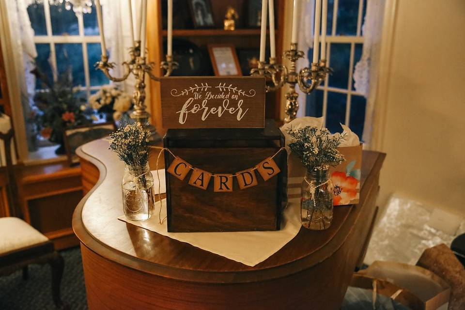 Guest Book Table