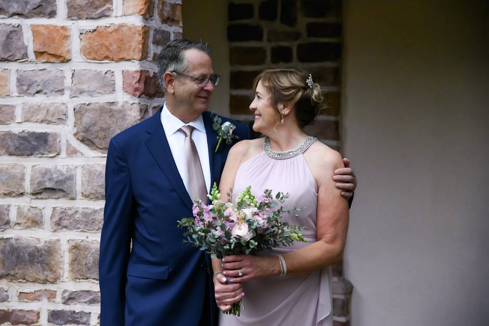 Bride and groom