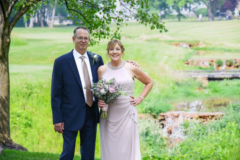 Bride and groom