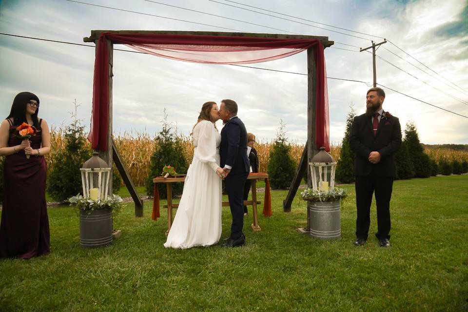 You may Kiss the Bride