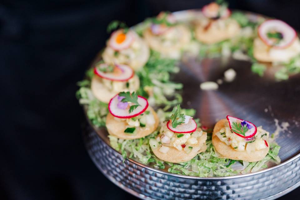 Ceviche Tostada
