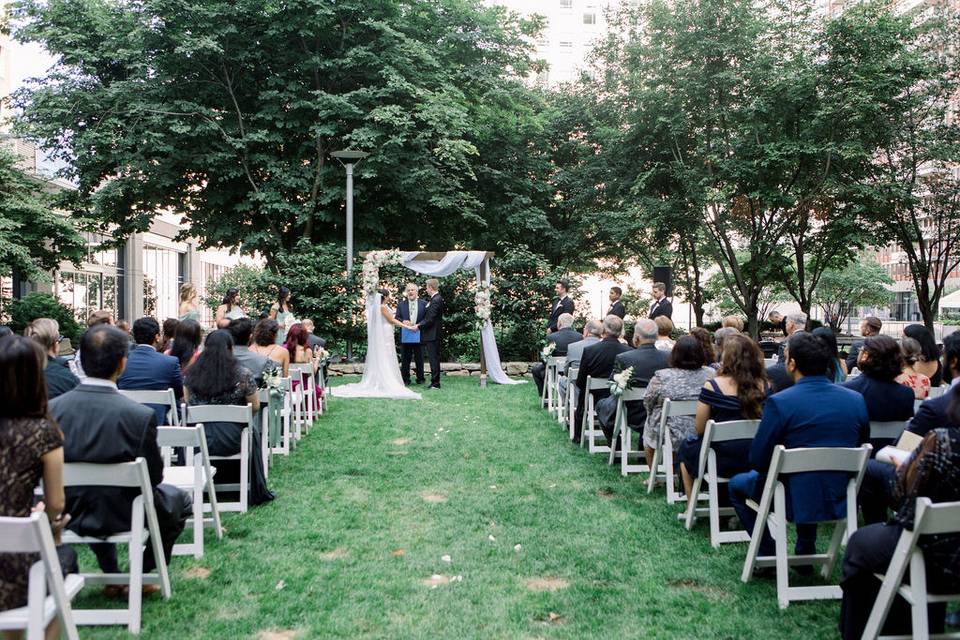 Garden Terrace Ceremony