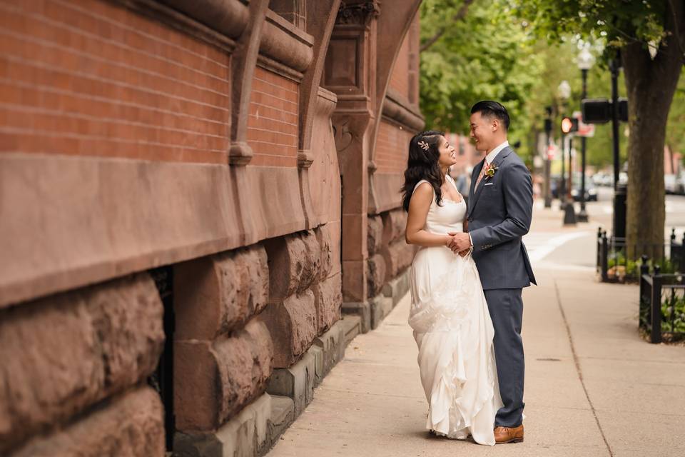 Wedding Pictures in Back Bay