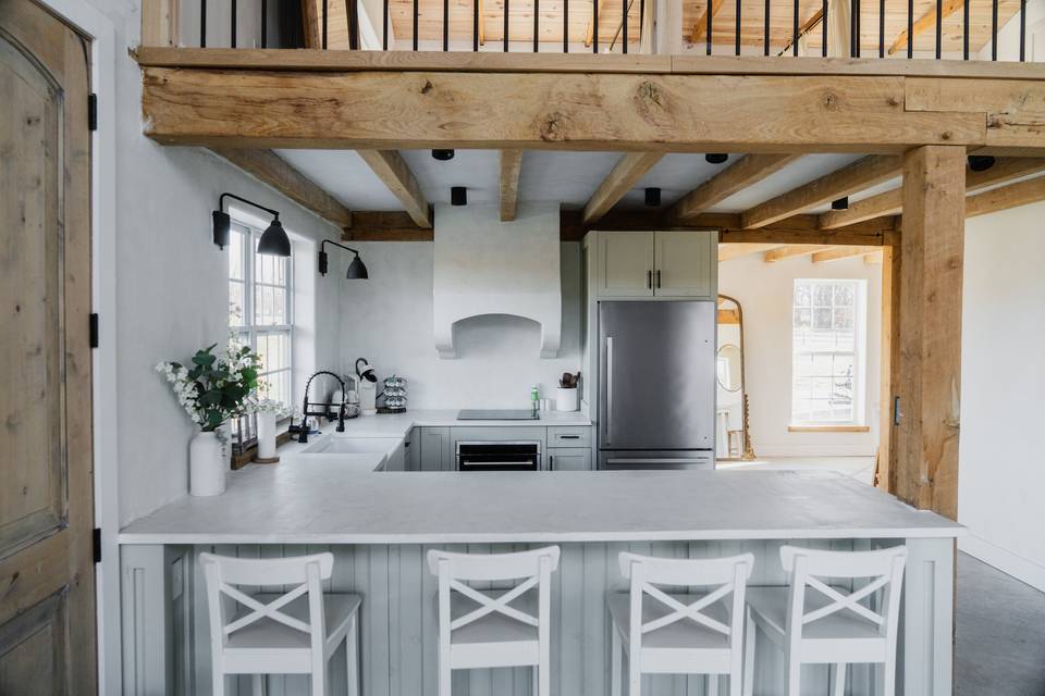 Bridal house kitchen