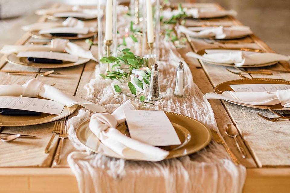 Table set up