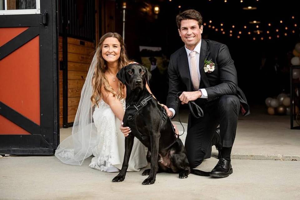 Mom and Dad got married!