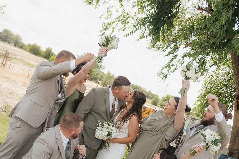 They got married!