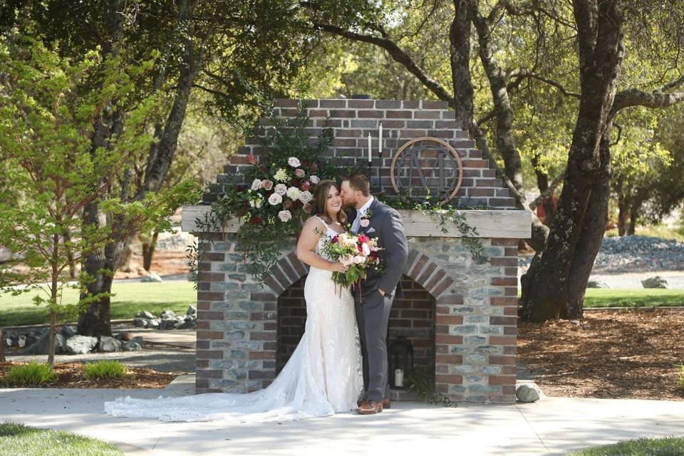 Ceremony at the Fireplace