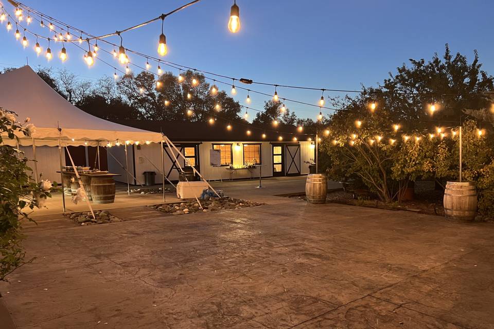 Mini Barn and Dance Floor