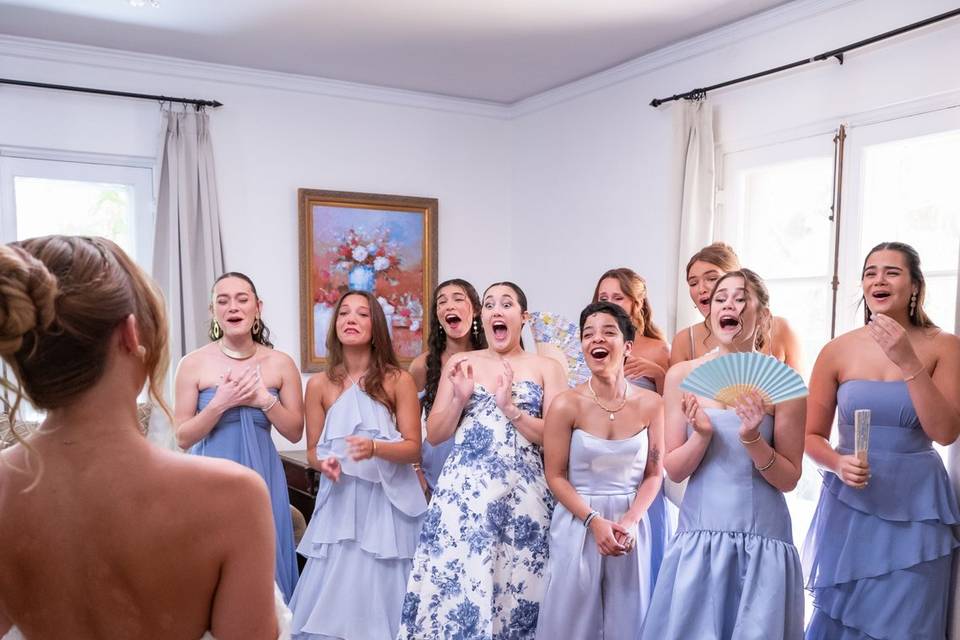 Bridesmaid firsts looks