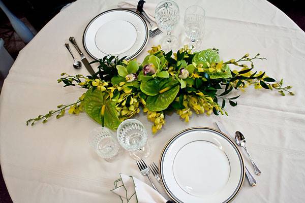 Tropical centerpiece