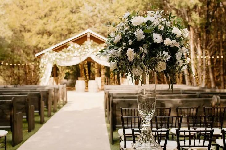 Tall Outdoor Arrangement