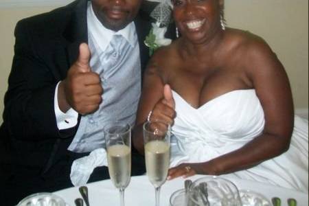 Newlyweds couple