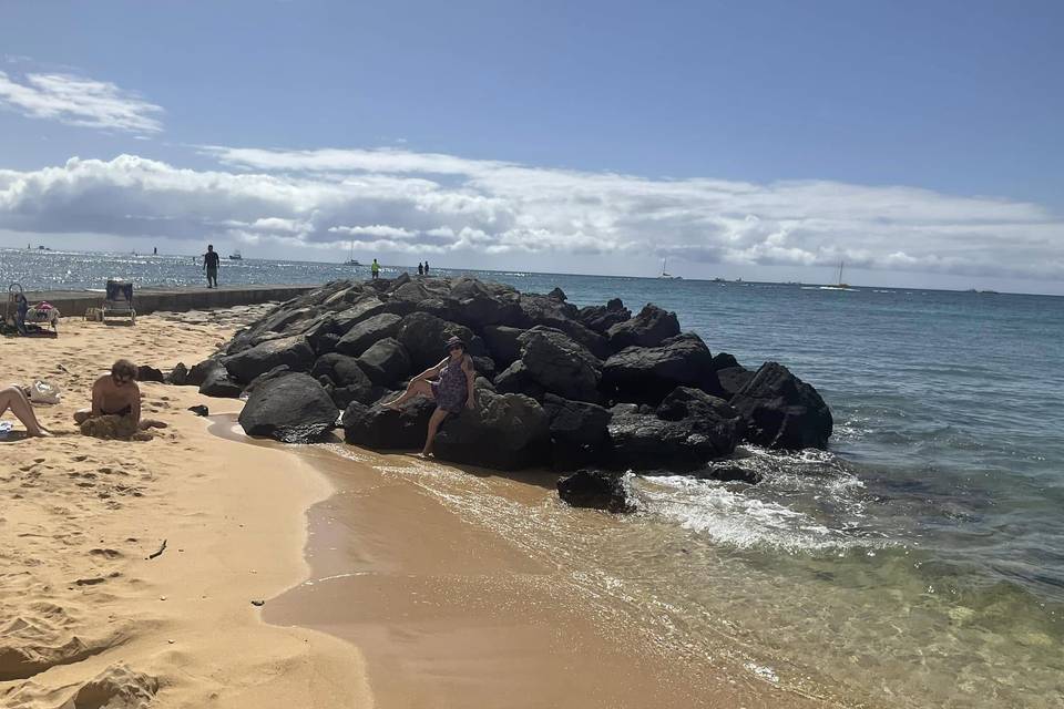 On the rocks