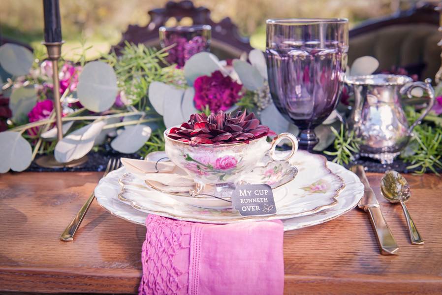 modern/vintage tea party shoot  Location - Knox Farm, East Aurora, NY Vintage rentals & Styling - quaint Photography - Carrie Callahan Photography, LLCFlorals - Costamagna Design Invite/Signage - Janeen Mears Painted Cookies - East Aurora Cookie Dresses & Accessories - Head Over Heels Hair - Ashley Carlson Makeup - Neisha Mua Loose Teas - Purr-fect Tea Models - Jaycie Schiener, Melissa Buckenmeyer, Madhurima Basu-Sajdak