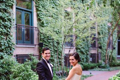 Couple in Ivy Room courtyardPhoto Credit: Avery Househttp://galleries.averyhouse.net