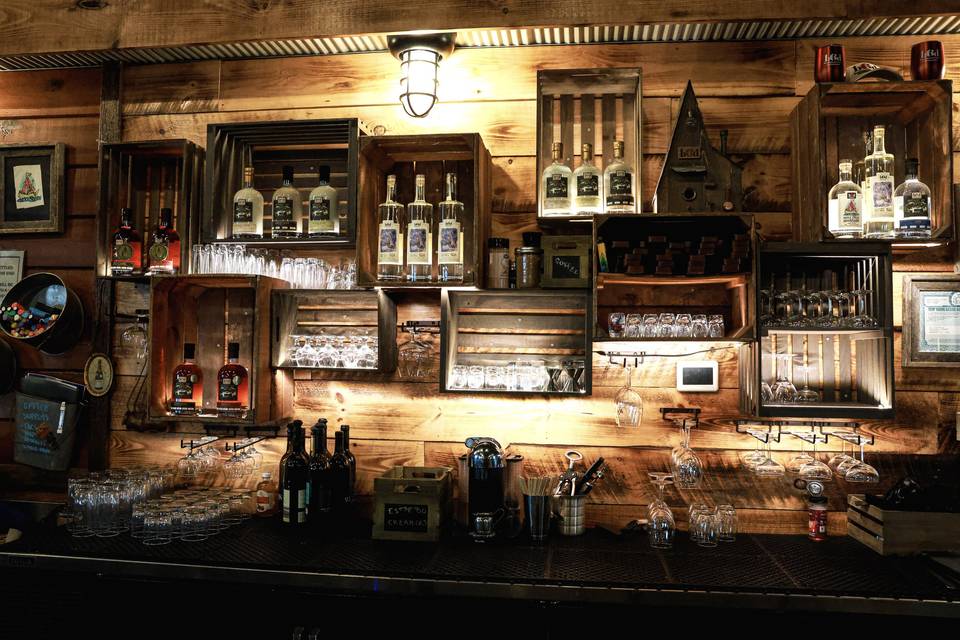Beautiful bar area