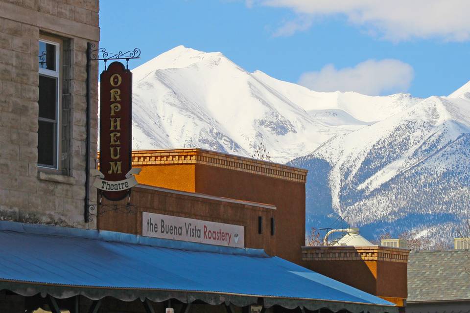 The Orpheum and Mt Princeton