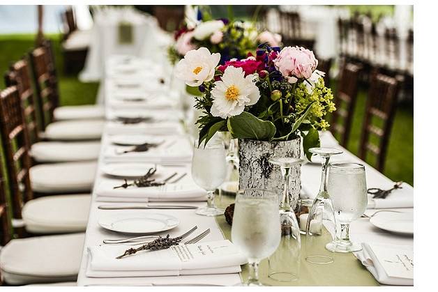 Thank-you notes (in English and Italian) at each place setting!