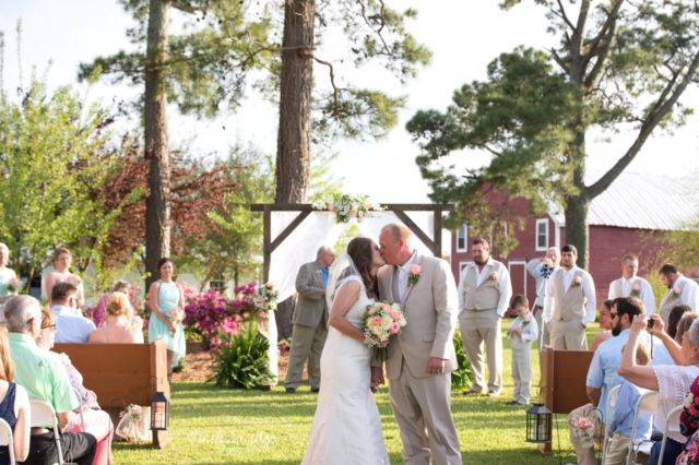 Wedding kiss