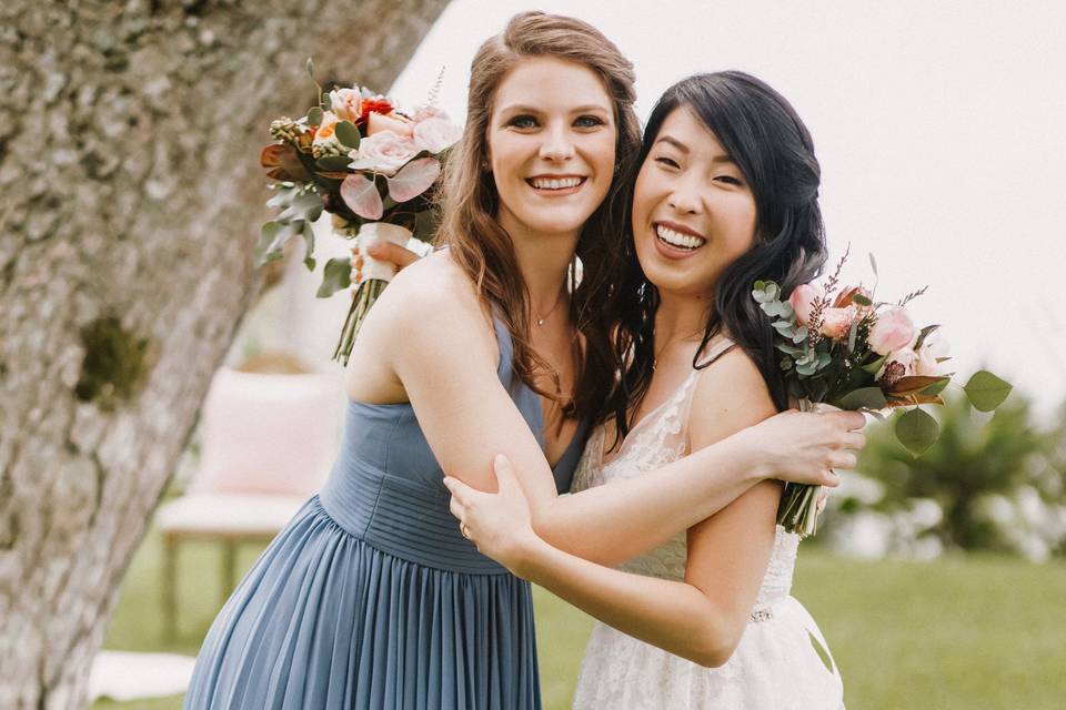 Bride & Maid of Honor