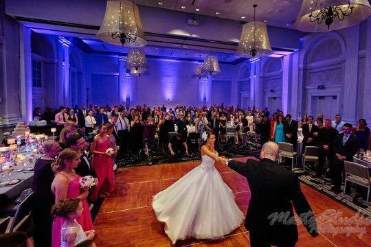 Couple dancing