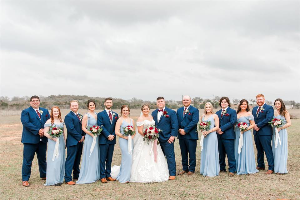 Taylor+Riley Bridal Party