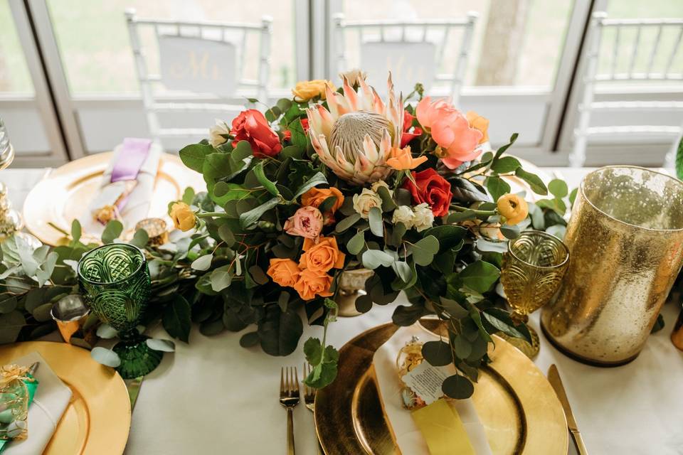 Lush Centerpieces