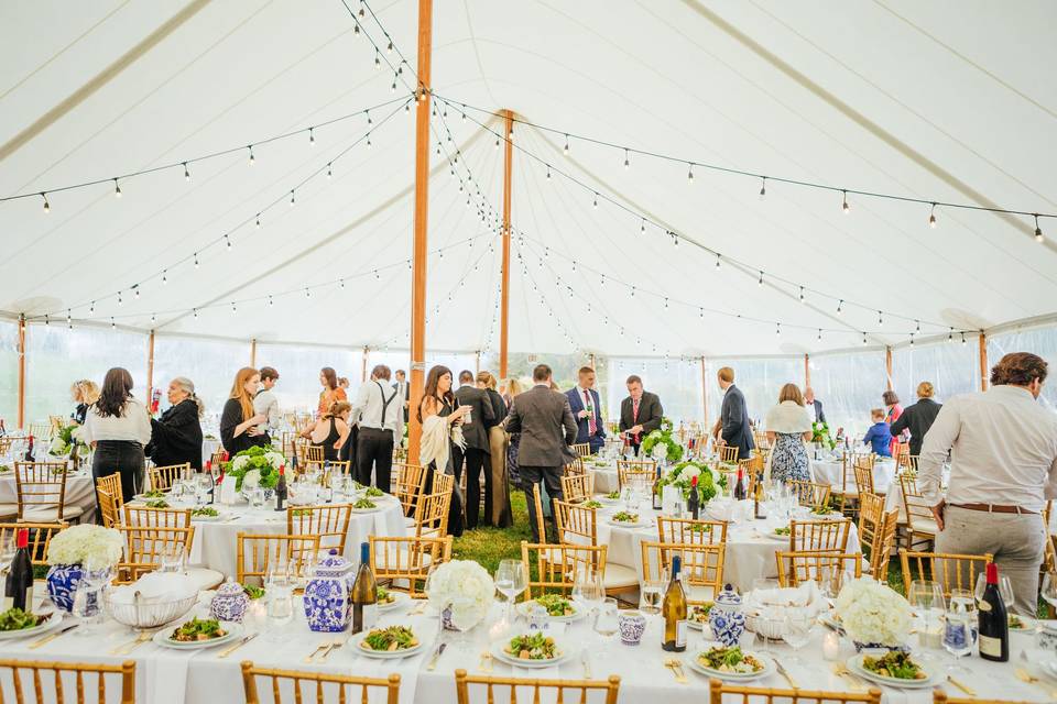 Pole Tent Reception