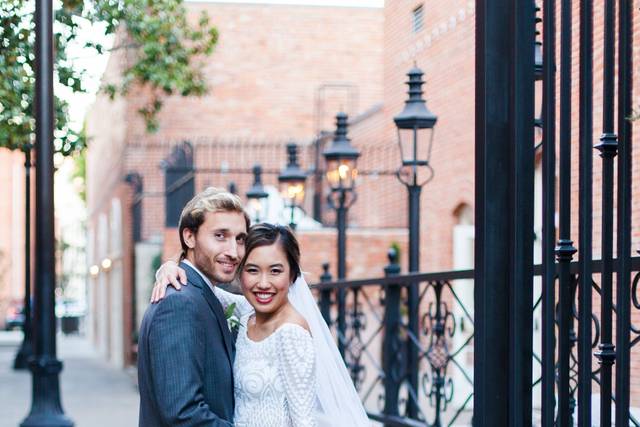 Happy bride & groom