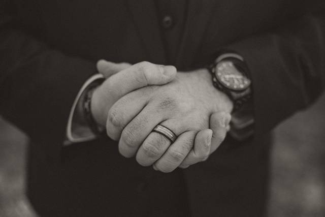 Groom Detail Shot
