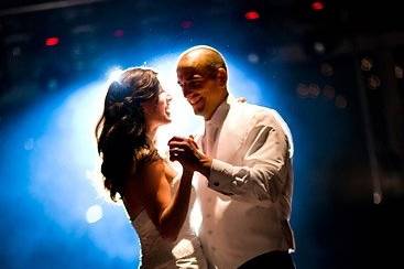 Couple dancing