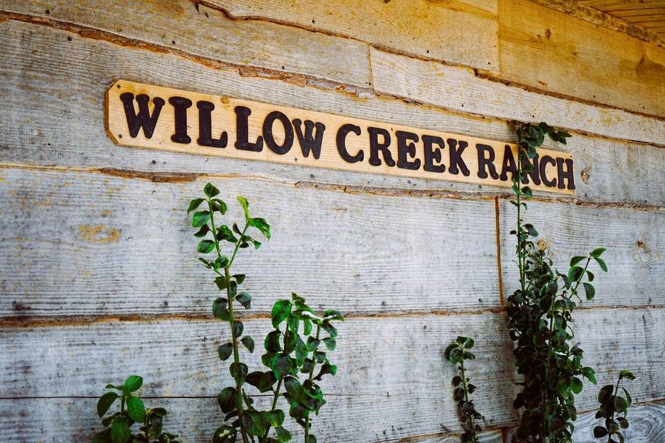 Willow Creek Ranch Venue