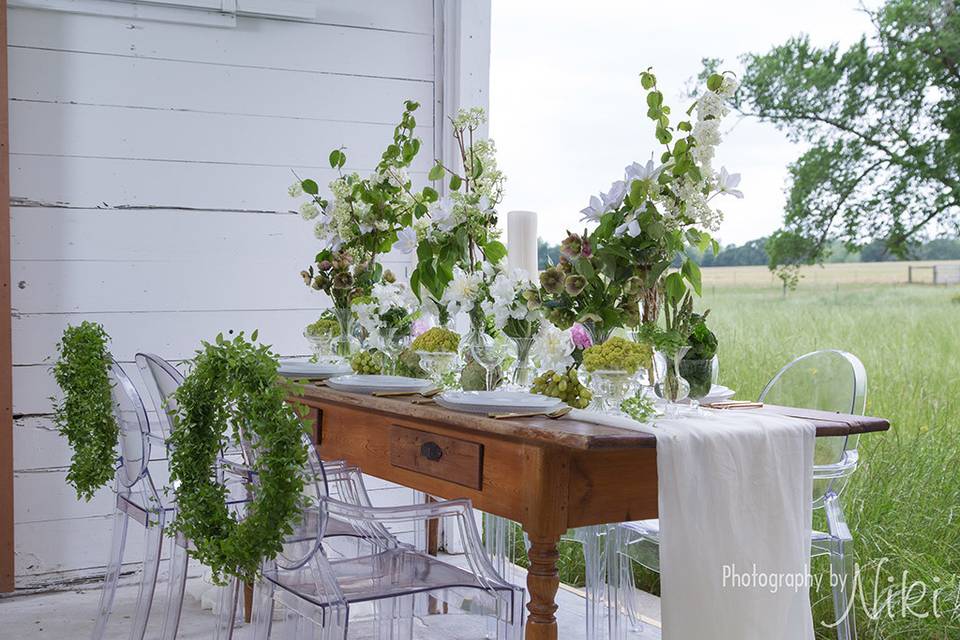 Table setup