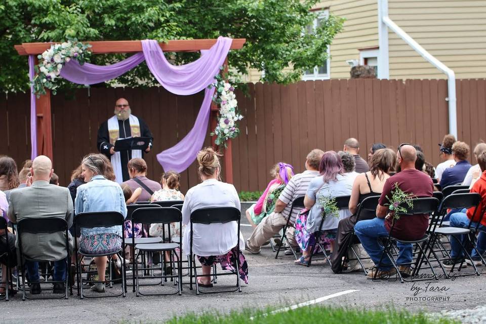 Celebrate together. The Chapel