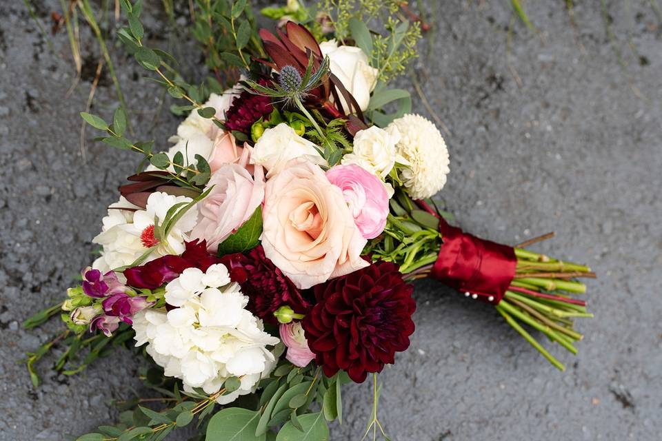 A bohemian bouquet