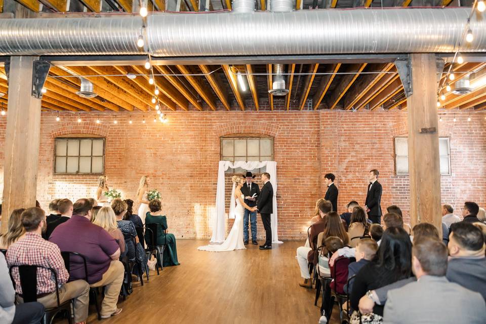 Ceremony set-up