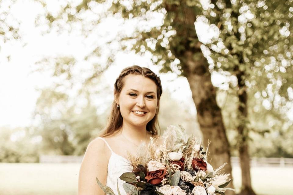 Beautiful Fall Bride