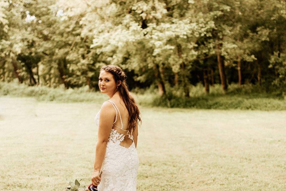 Beautiful Morilee Bride