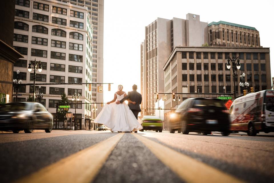 Downtown Detroit Wedding