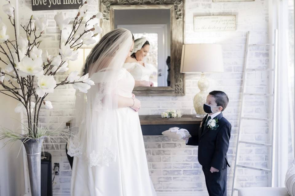 Ring Bearer and Bride