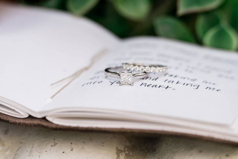 Ring and Vow Book