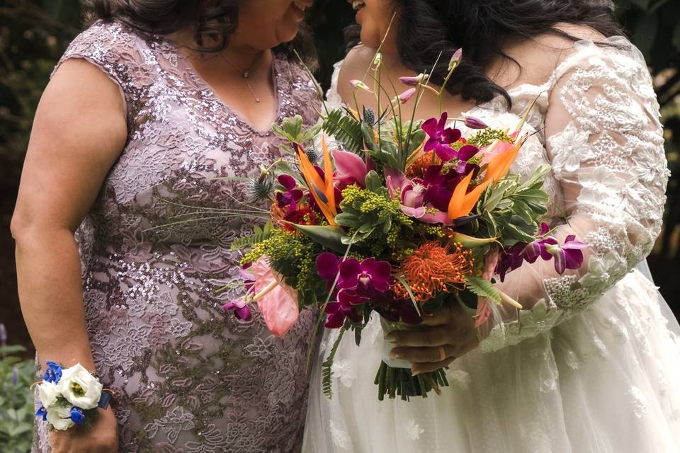 Wedding portrait, Wickham Park