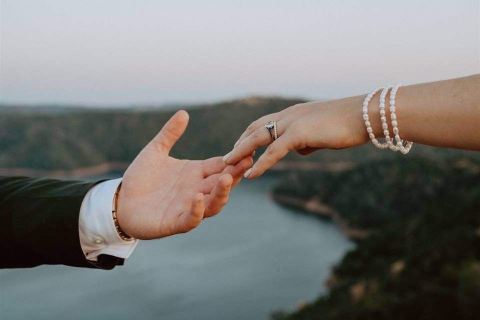 Overlooking Lake Melones