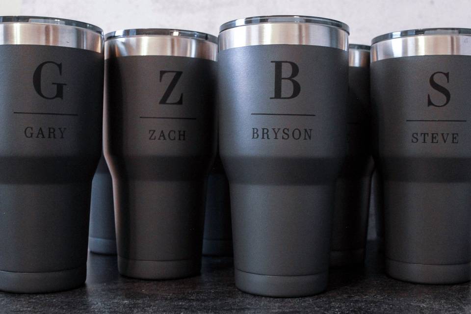 Monogram Tumbler Gifts